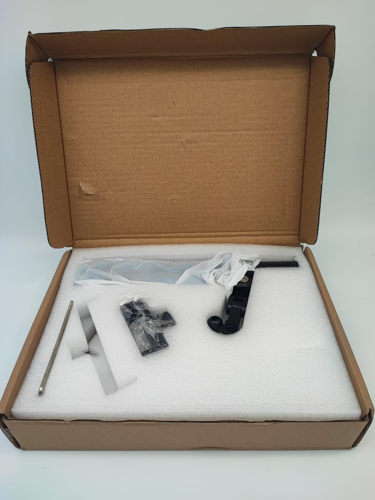 ChromLives Handy Gelenkarmhalterung Overhead Stativ Handy mit Smartphone Klemme 1/4‘’ Schraube Handy Halter Schwarz Schwanenhals Smartphone Ständer