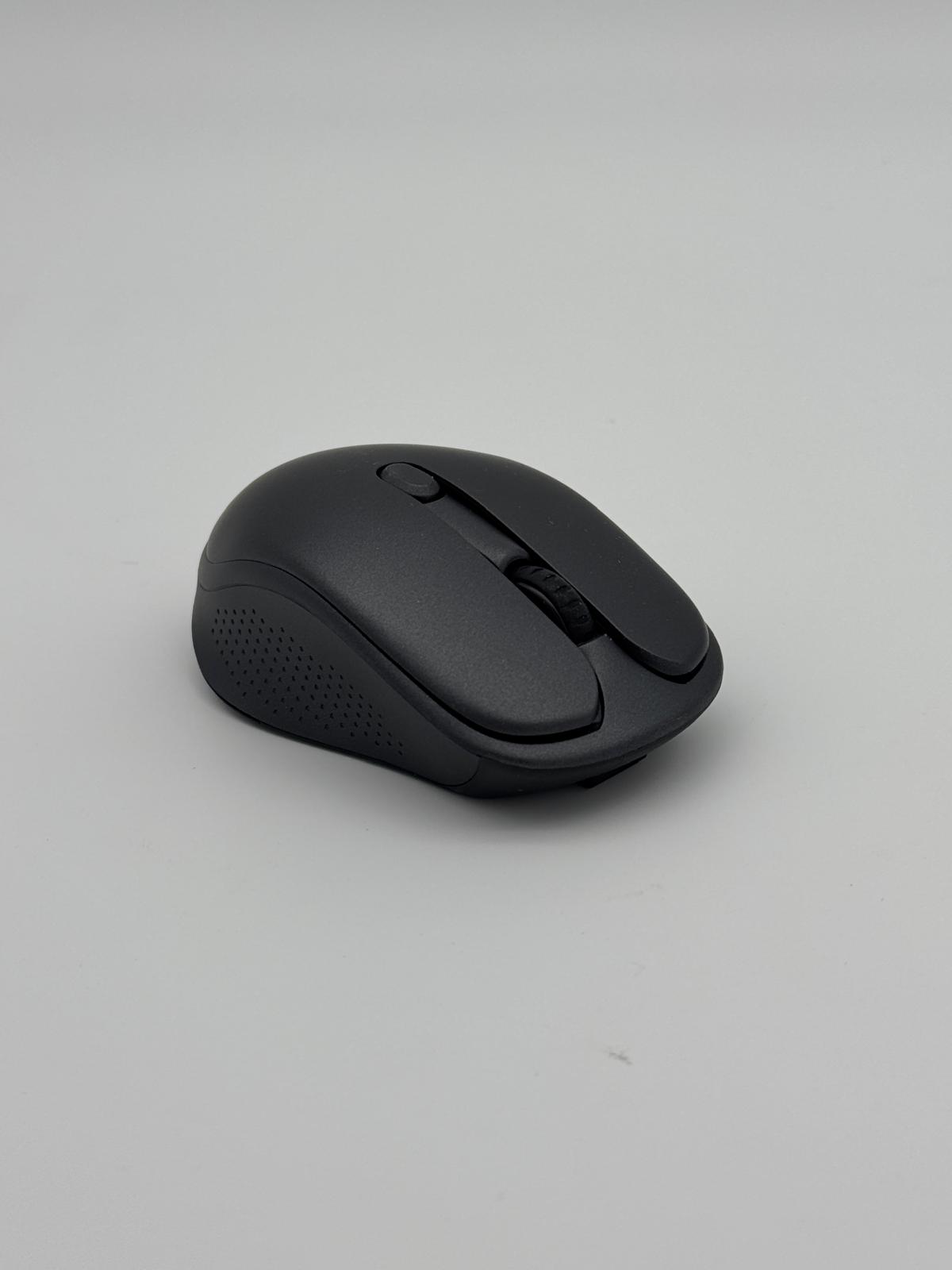 Ngs Evo Rust Wireless Mouse Rechargeable Battery Up To 1600 Dpi Black
