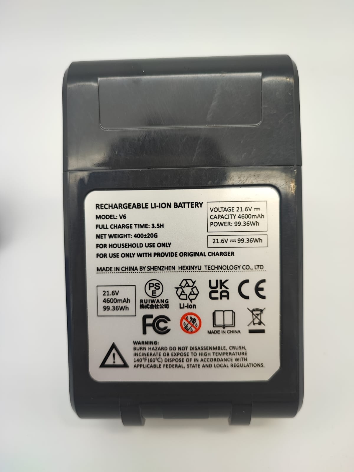 Dyon V6 Akku 4600mAh