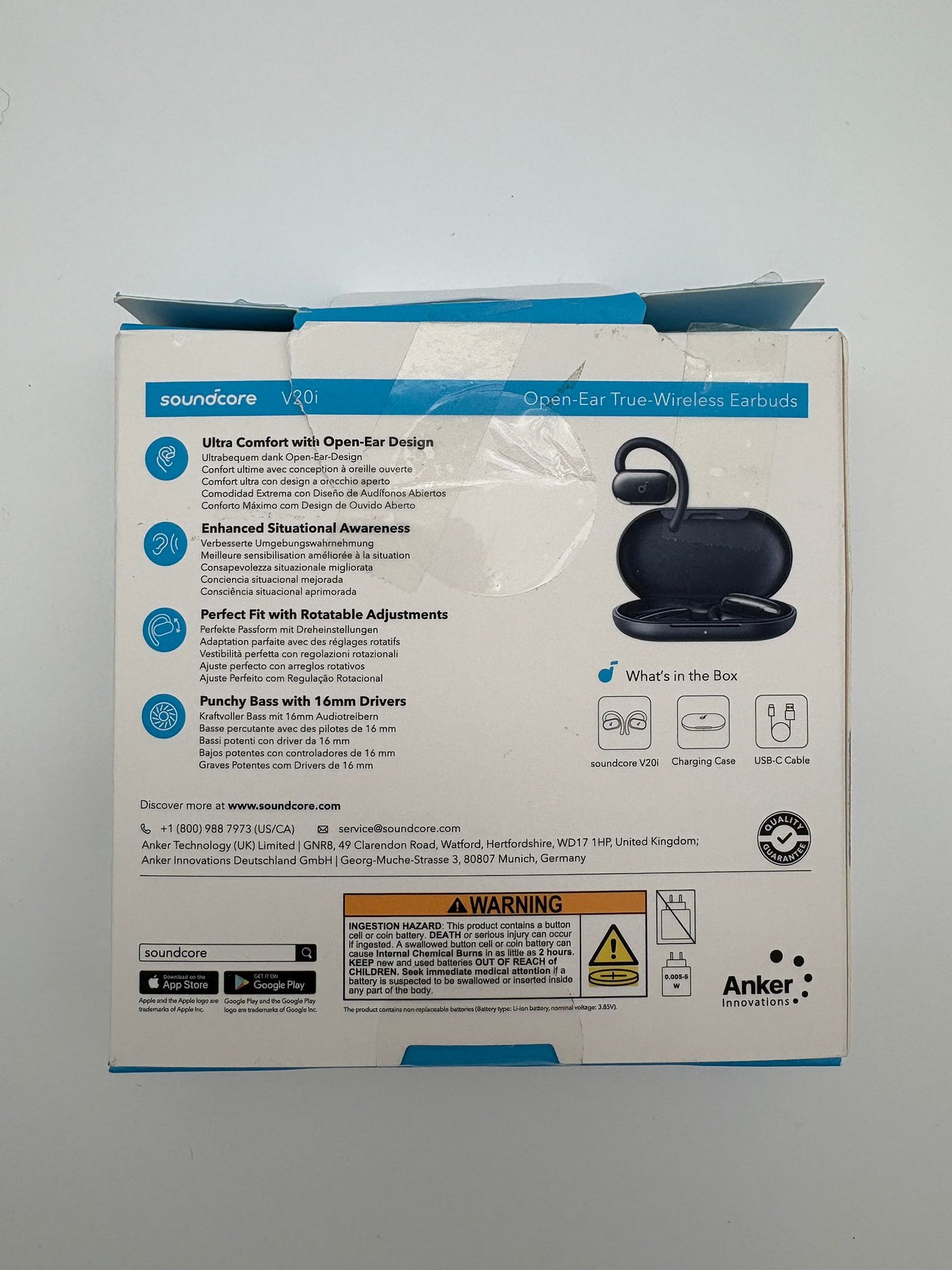 Soundcore Anker V20i Open-Ear Kopfhörer