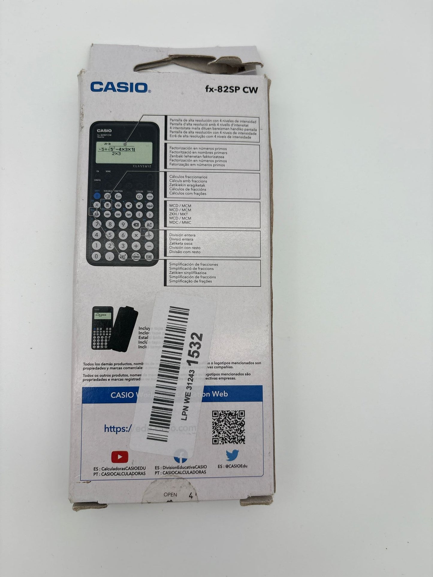 Casio FX-82 SPCW  Spanisch