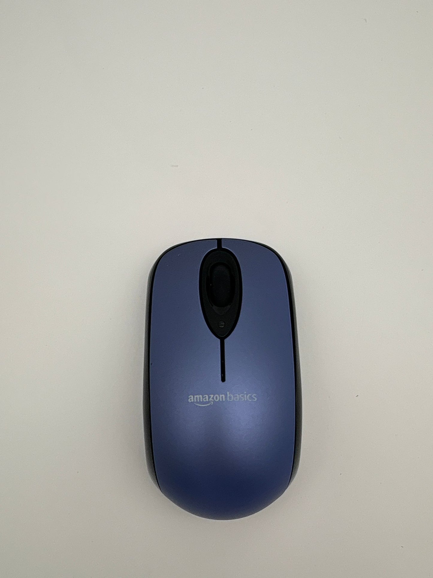 Amazon Basics Wireless Maus, Blau