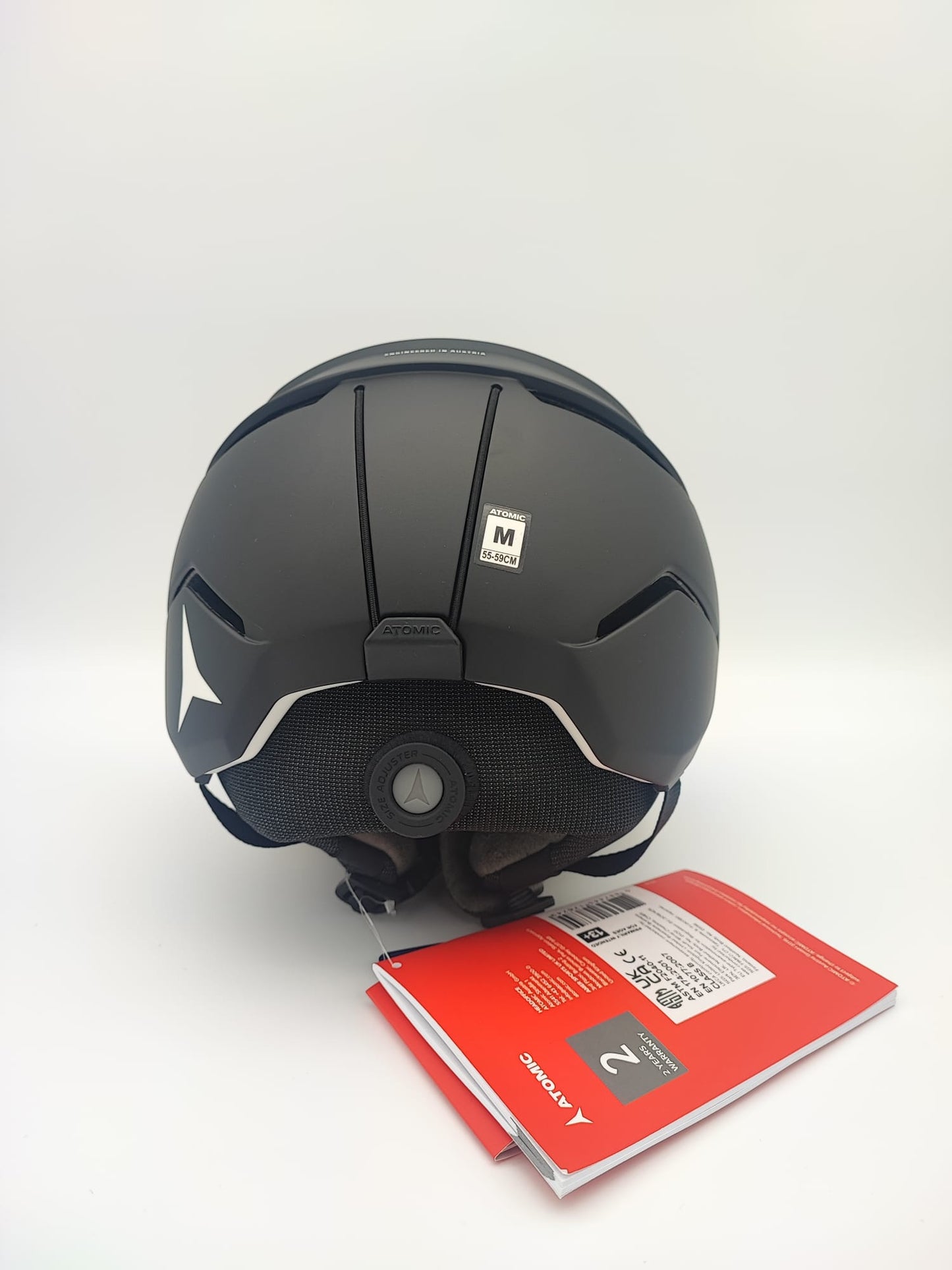 Atomic Savor Visor Stereo Ski Helmet Unisex-Adult, Black, 55-59