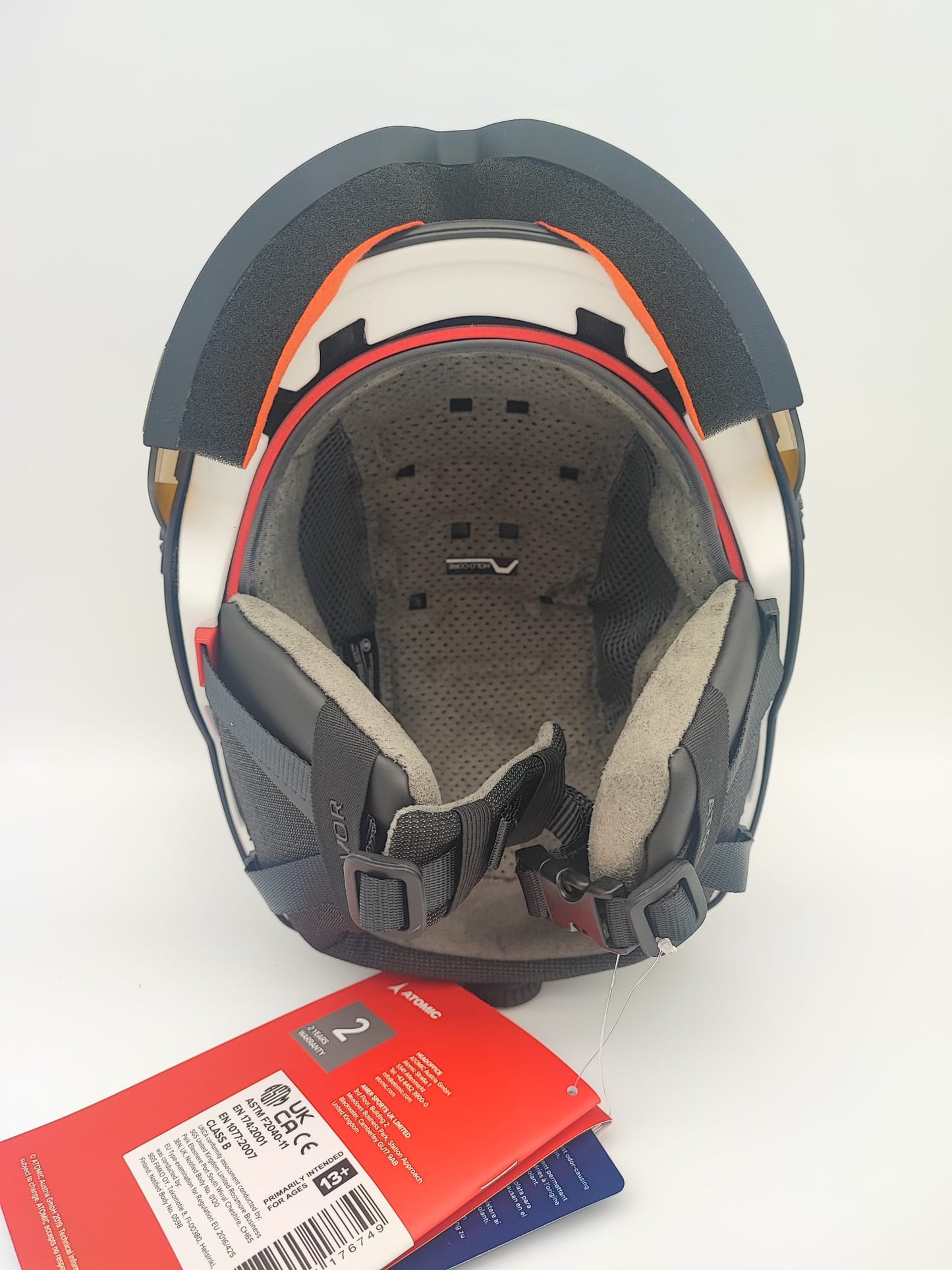 Atomic Savor Visor Stereo Ski Helmet Unisex-Adult, Black, 55-59