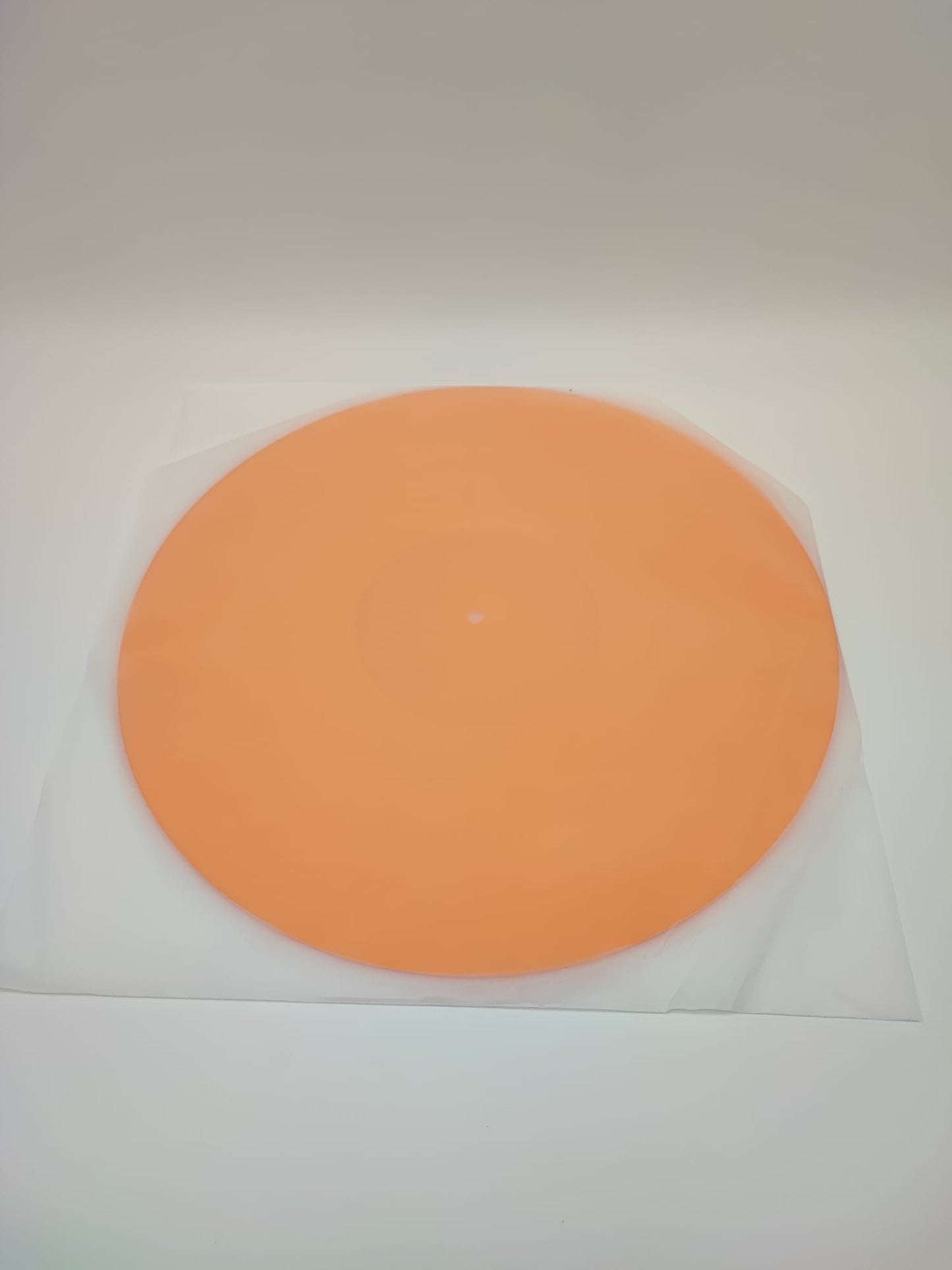 Hudson Hi-Fi Acrylic Turntable Mat | OrangeLit | LP Slipmat Made in USA