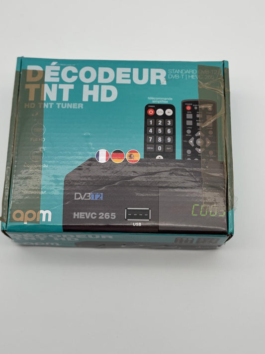 APM TNT Full HD 1080p Decoder – H.265 HEVC Tuner