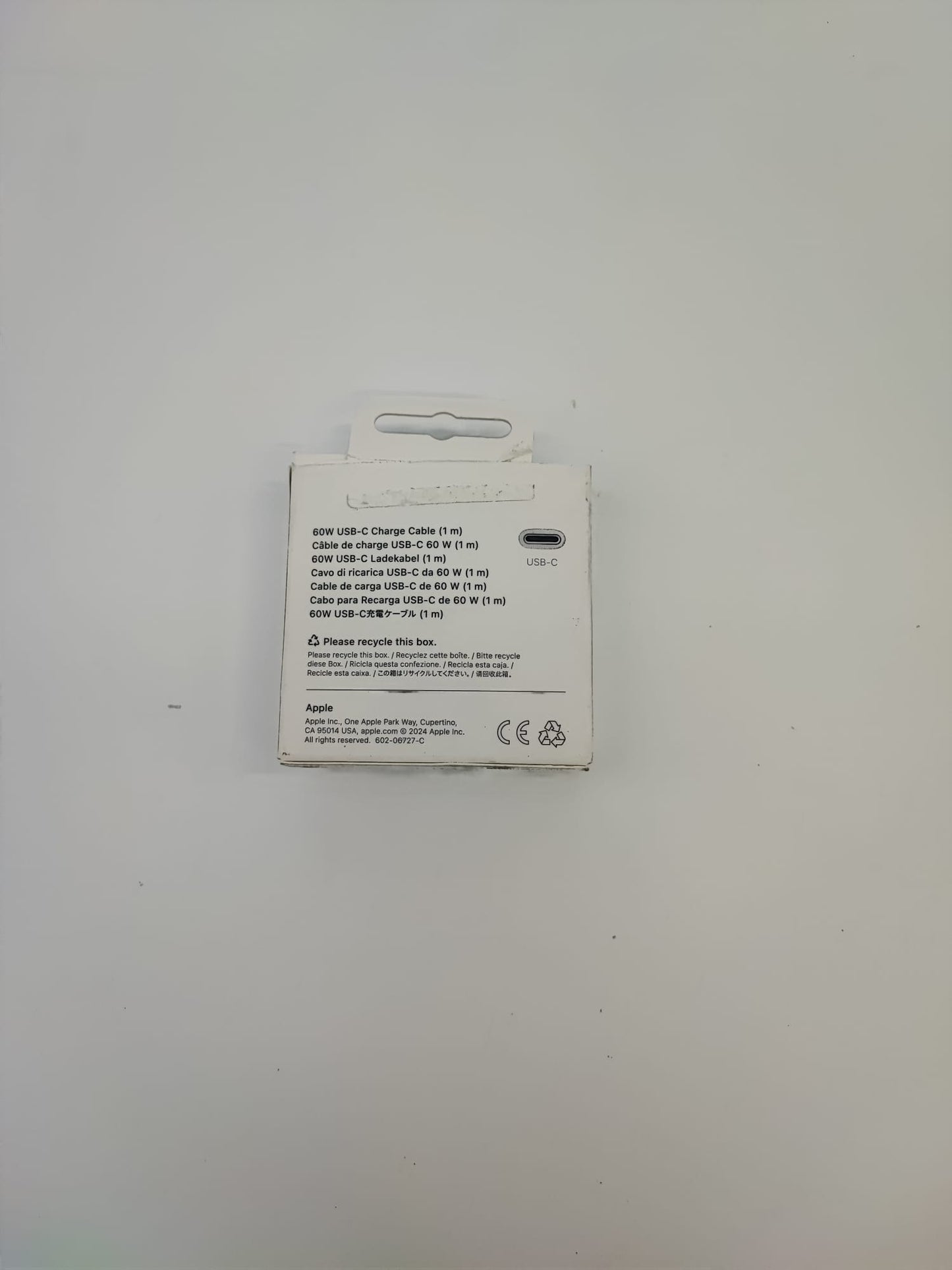 Apple USB C-aufladekabel 60 W (1 m) nylon