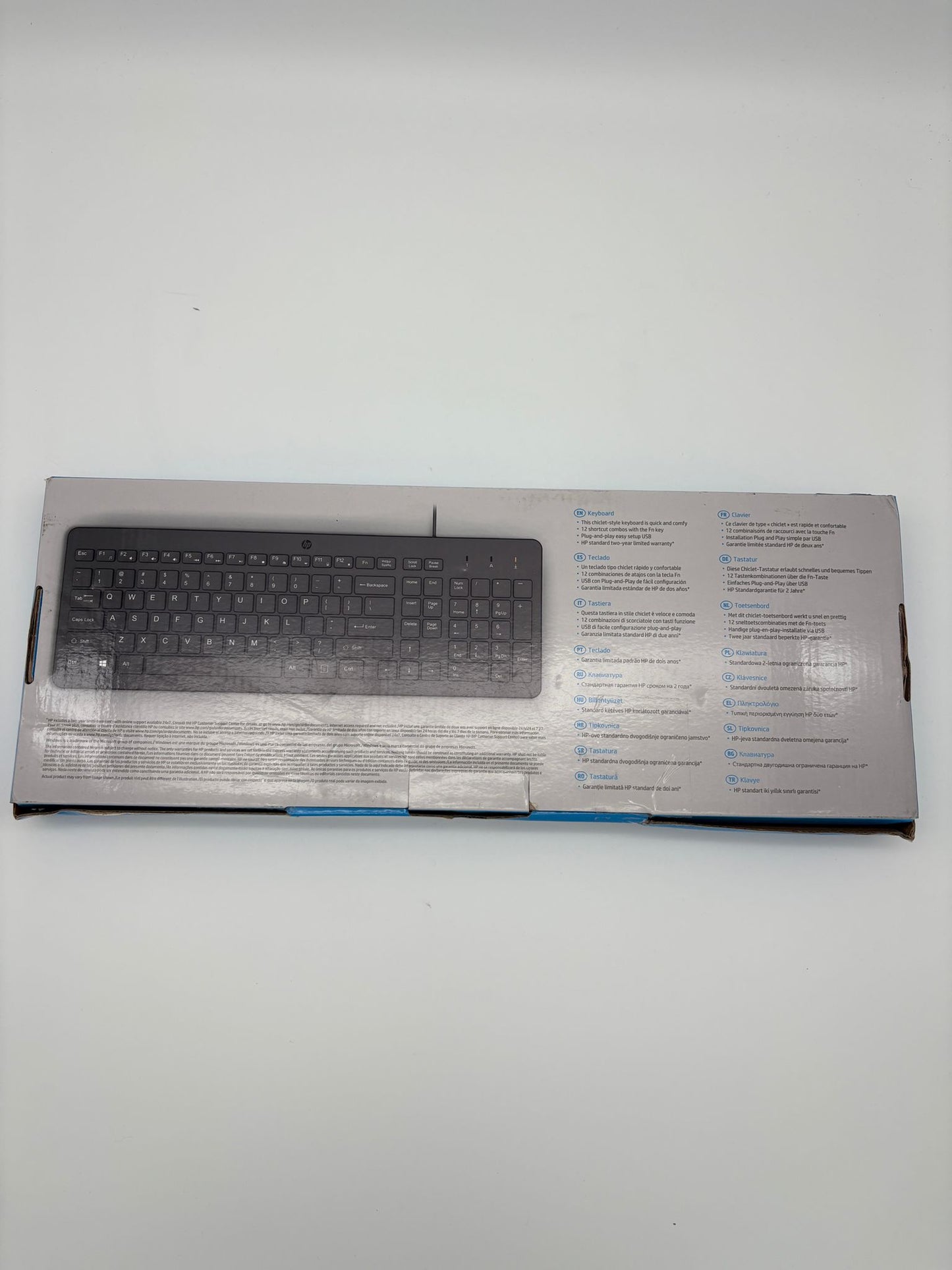 HP 150 Teclado QWERTY Spanisches Layout