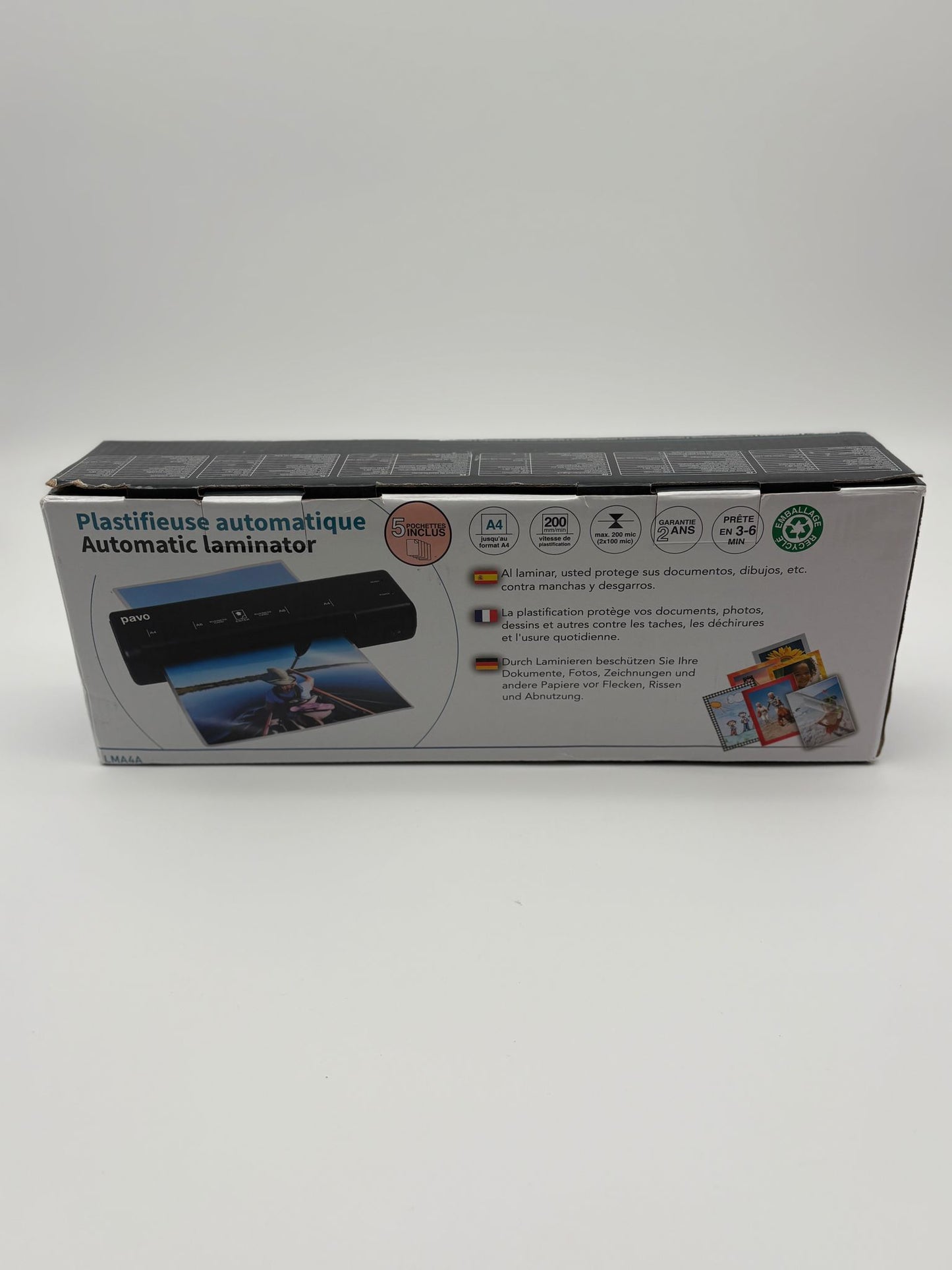 Pavo Florida Laminiergerät – A4, bis 100 mic, 250 mm/Min.